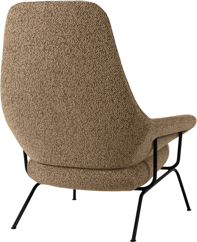 Fauteuil en laine marron Hai - Hem