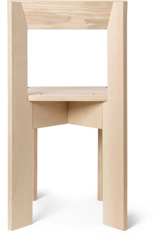 Chaise en bois beige Ark - Ferm living