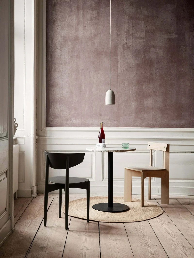 Chaise en bois beige Ark - Ferm living