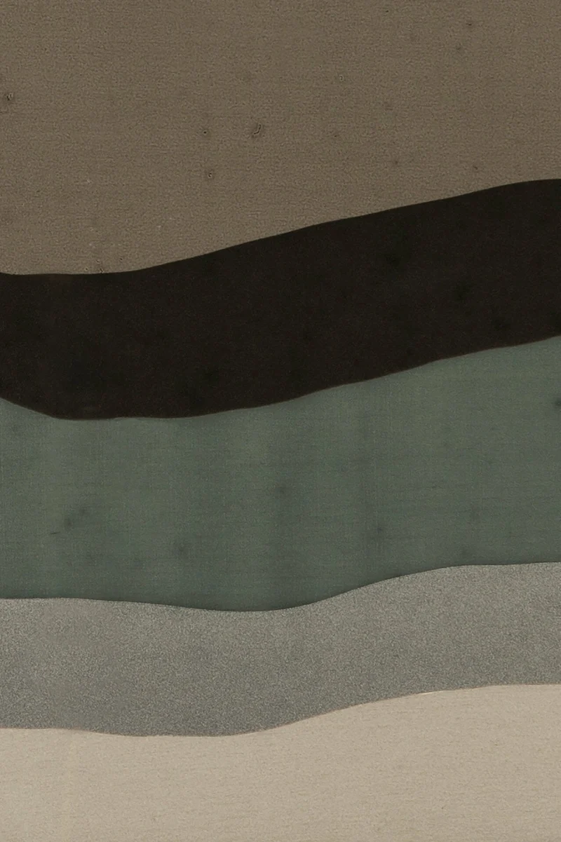 Plateau ovale en verre Graphite Wabi Sabi - Ethnicraft Accessories