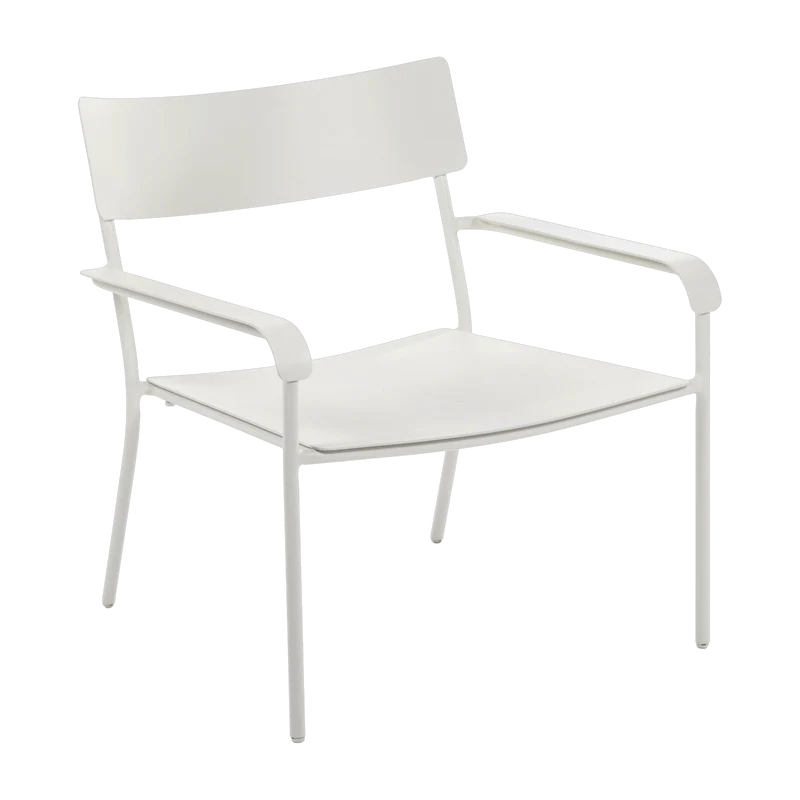 Chaise basse en aluminium sable August - Serax