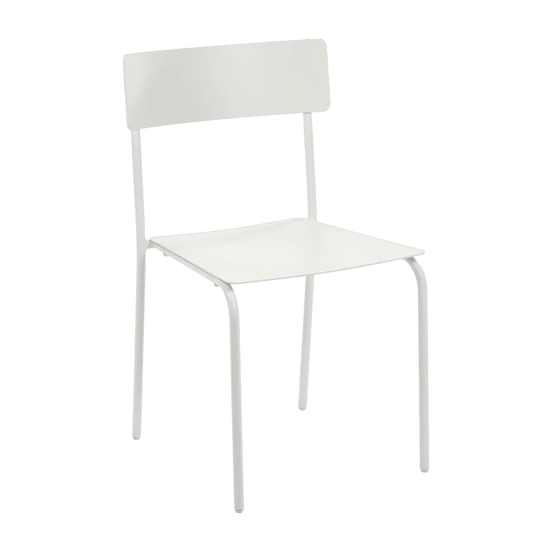 Chaise aluminum sans accoudoirs sable August - Serax