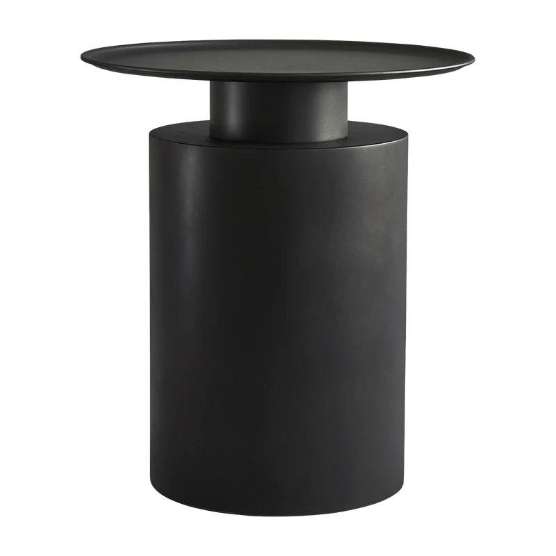 Table d'appoint en métal noire 50 cm Pillar - 101 Copenhagen