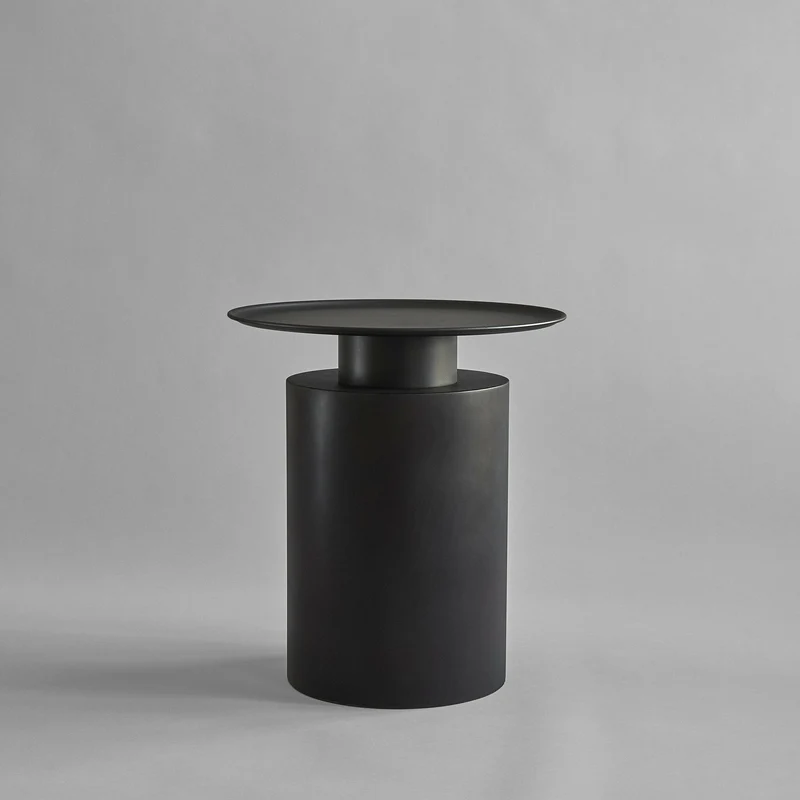 Table d'appoint en métal noire 50 cm Pillar - 101 Copenhagen