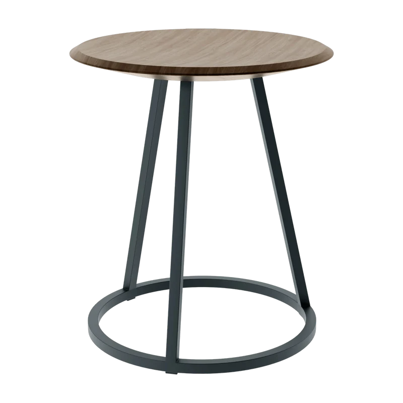 Tabouret de bar en noyer 45 cm Gustave - Hartô