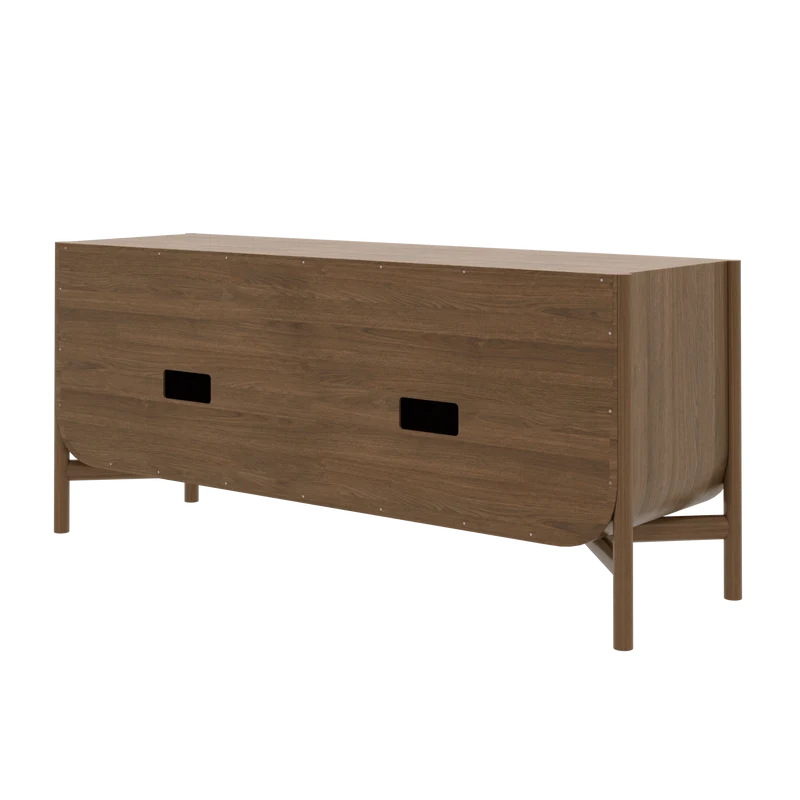 Buffet en chêne teinté 155 x 45 x 65 cm Marius - Hartô