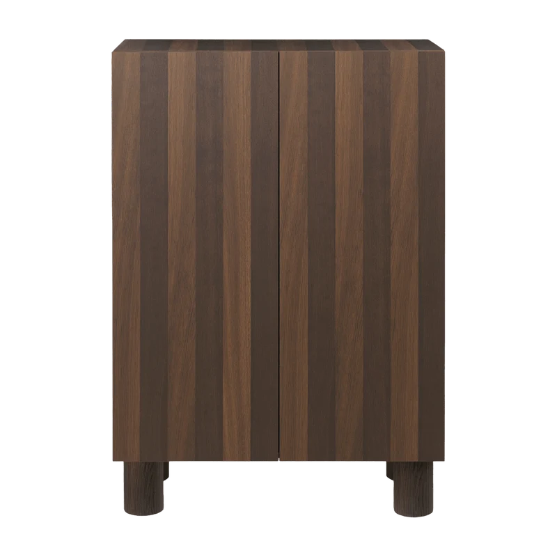 Armoire en chêne foncé et clair Post - Ferm living