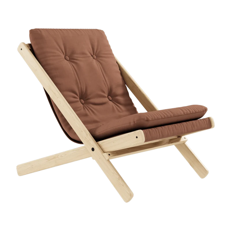 Transat en bois marron Boogie - Karup Design