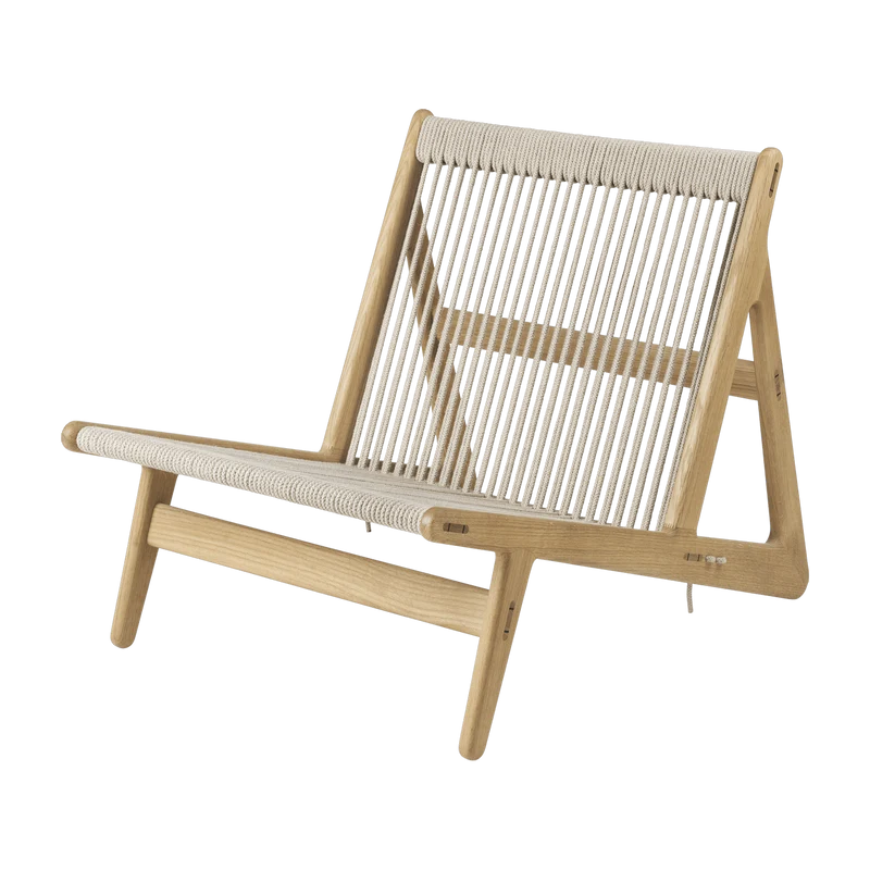 Fauteuil en chêne massif MR01 - Gubi