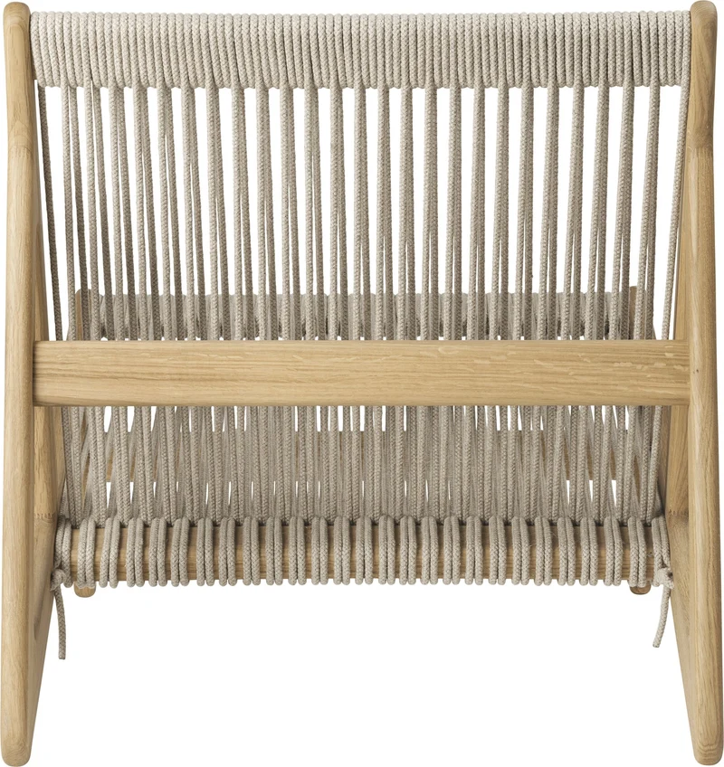 Fauteuil en chêne massif MR01 - Gubi