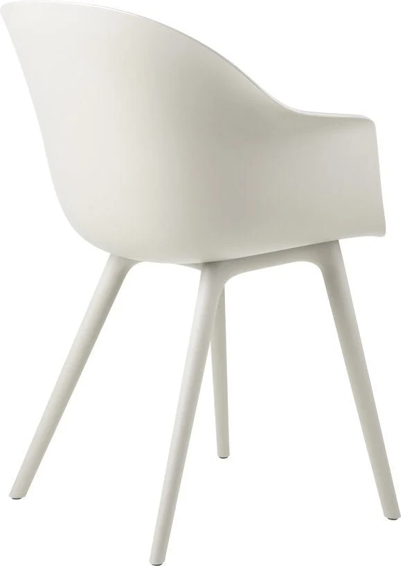 Chaise de jardin alabaster blanc Bat - Gubi