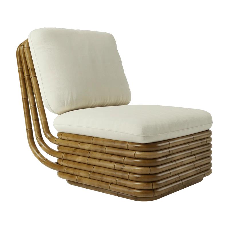 Fauteuil en rotin Bohemian 72- Gubi