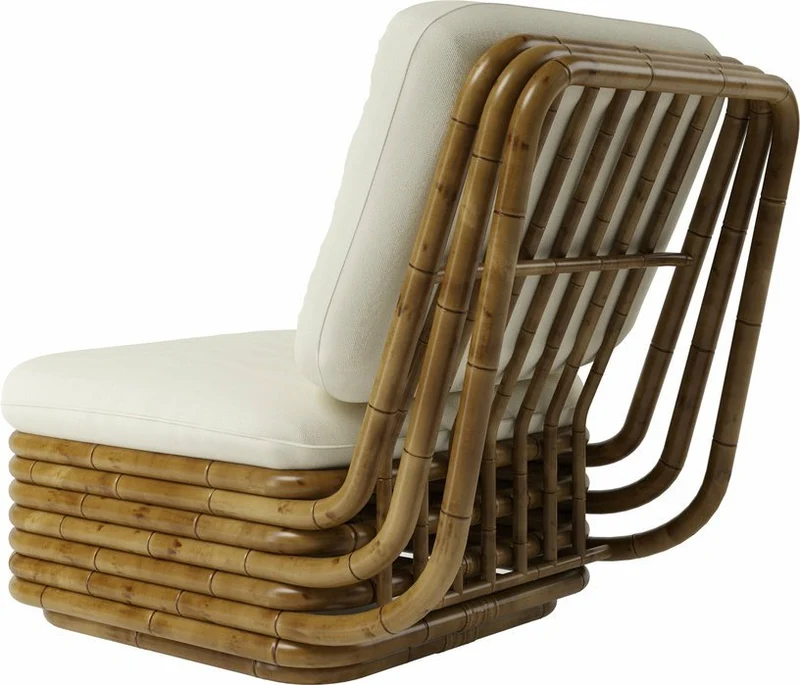 Fauteuil en rotin Bohemian 72- Gubi