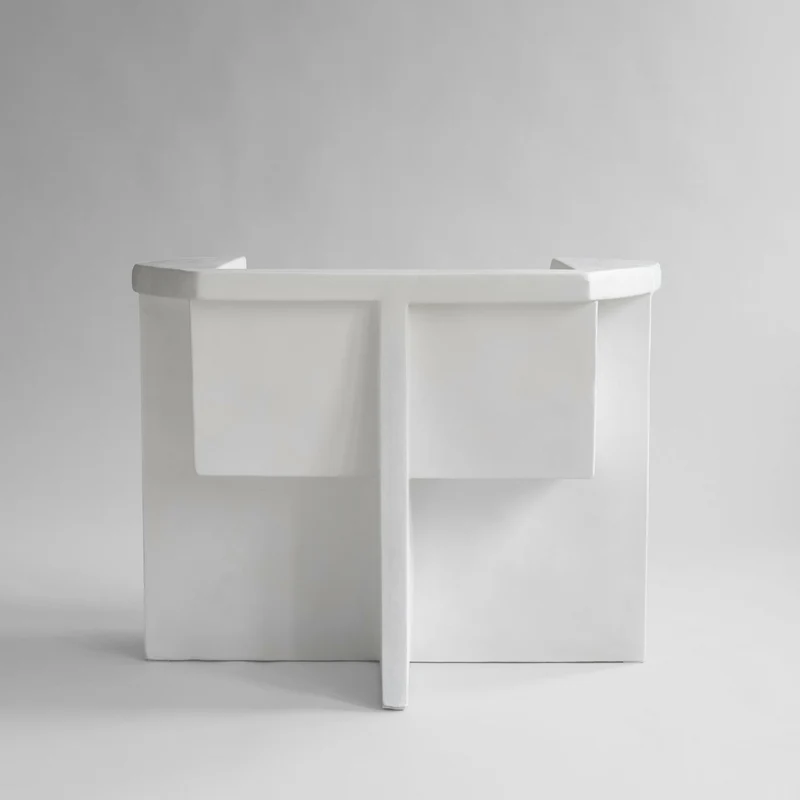 Fauteuil en béton fibré blanc Brutus - 101 Copenhagen