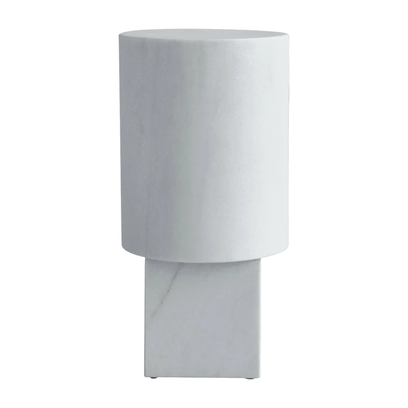Table d'appoint en marbre blanc Column - 101 Copenhagen