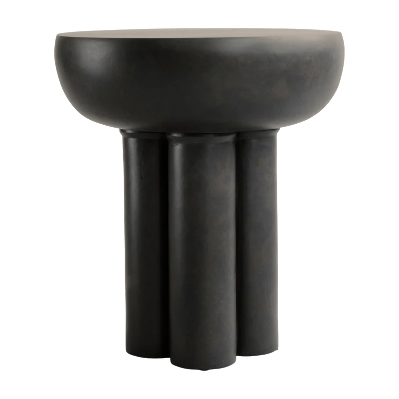 Table d'appoint en aluminium noir 65x50 cm Crown - 101 Copenhagen
