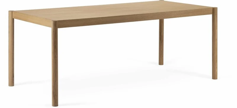 Table de salle à manger en chêne Citizen, 180x85cm - Emko