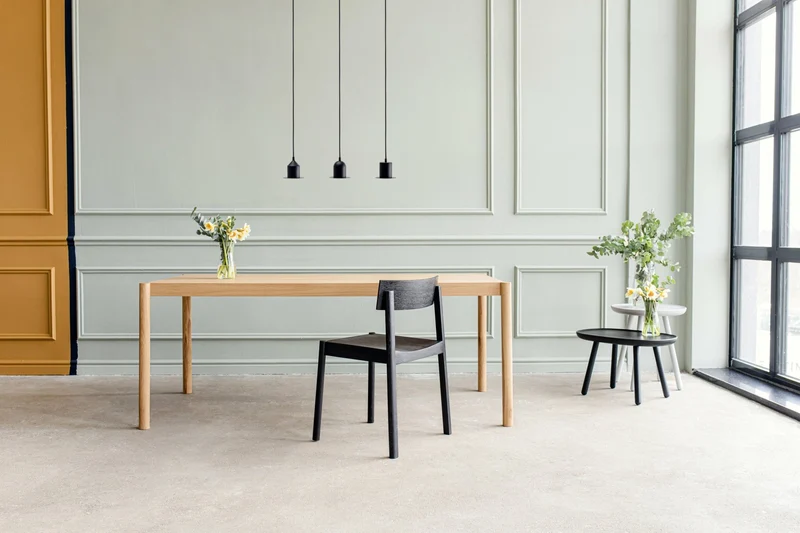 Table de salle à manger en chêne Citizen, 180x85cm - Emko