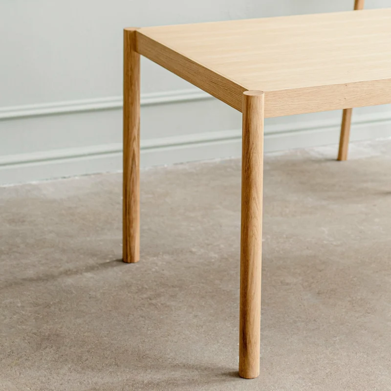 Table de salle à manger en chêne Citizen, 85x85cm - Emko
