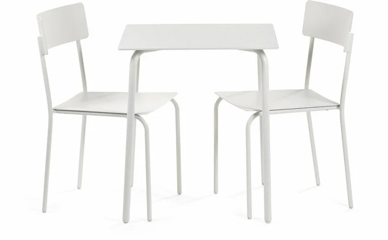 Petite table en aluminium blanc August - Serax