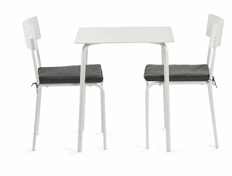 Petite table en aluminium blanc August - Serax