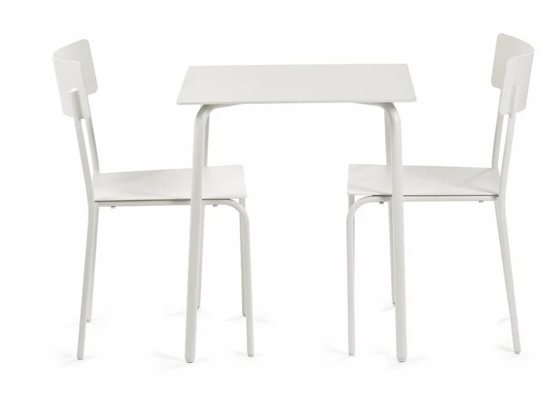 Petite table en aluminium blanc August - Serax