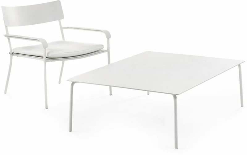Table basse en aluminium sable August - Serax