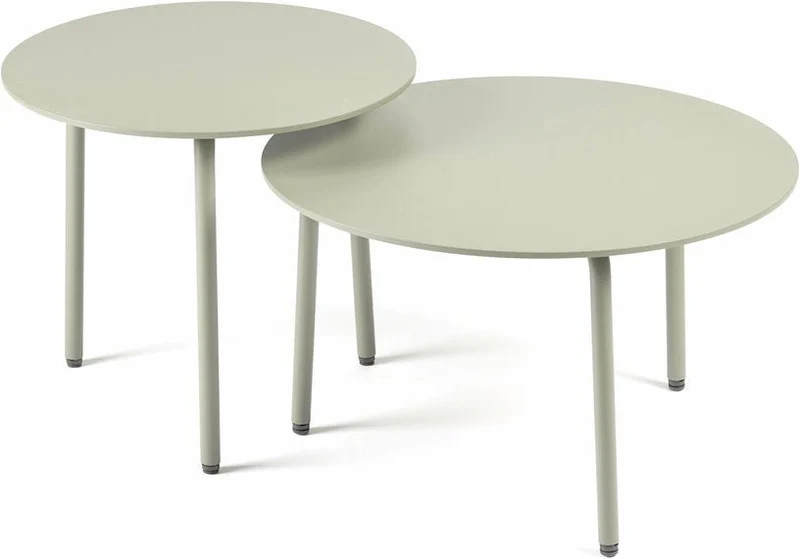 Table d'appoint en aluminium vert 50 cm August - Serax