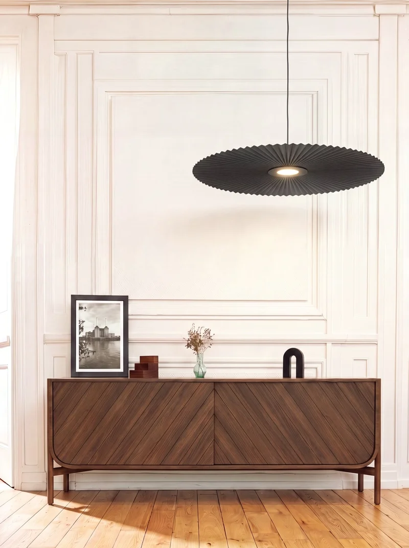 Buffet en chêne teinté 185 x 45 x 65 cm Marius - Hartô