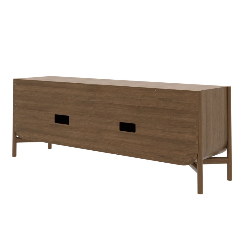 Buffet en chêne teinté 185 x 45 x 65 cm Marius - Hartô