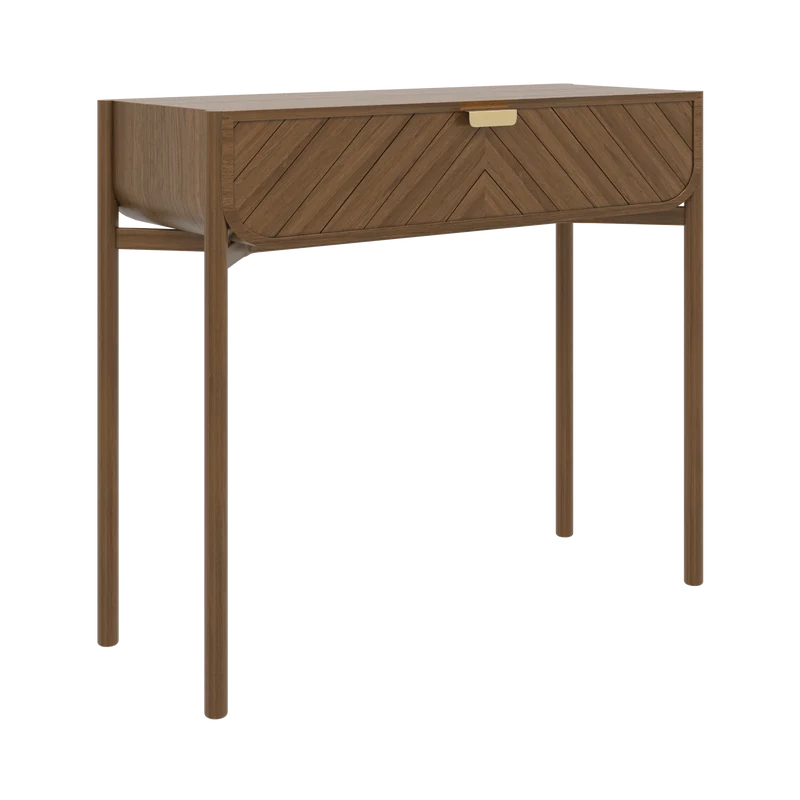 Console en chêne teinté 100 x 36,5 x 90 cm Marius - Hartô