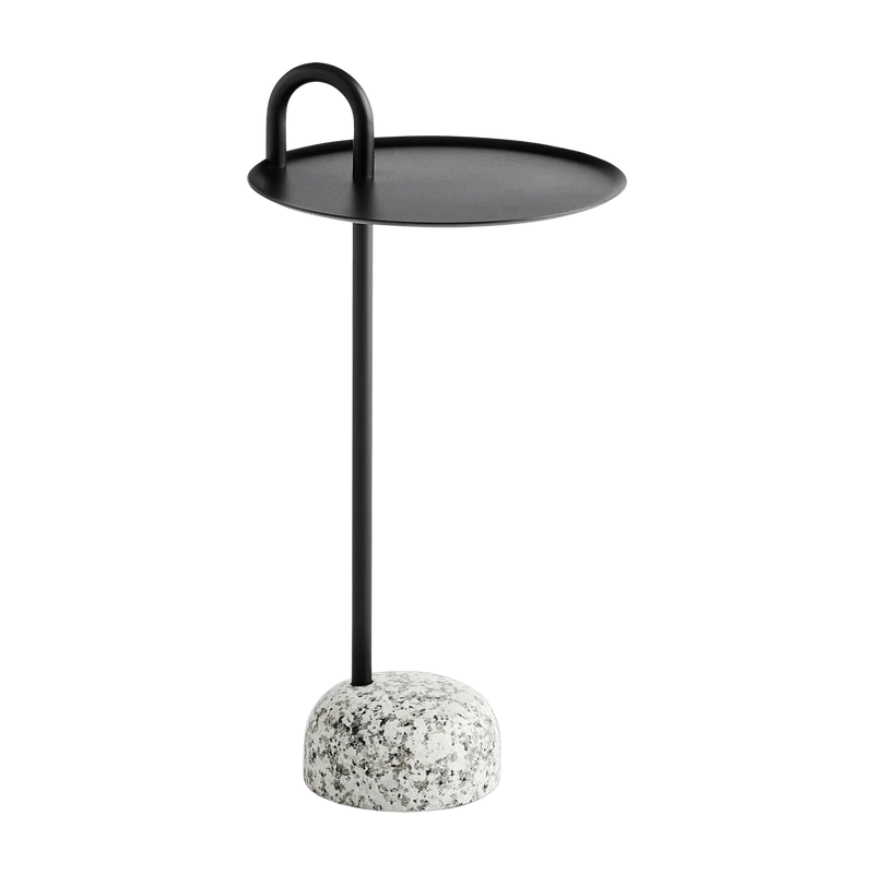 Table d'appoint en acier noir Bowler - Hay