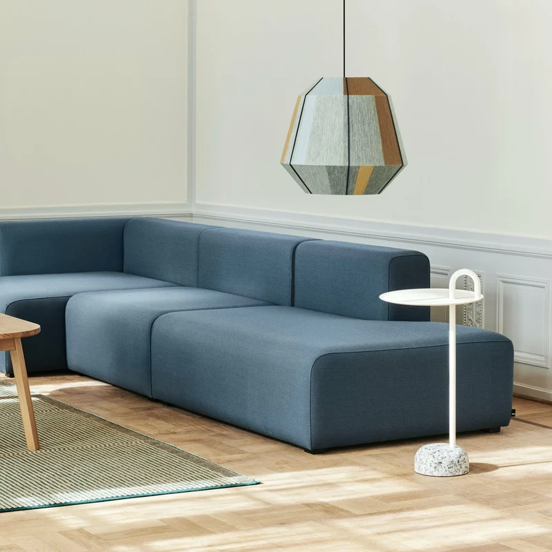 Table d'appoint en acier beige Bowler - Hay