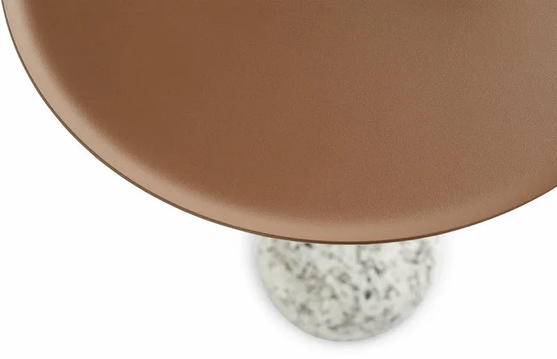 Table d'appoint en acier marron pâle Bowler - Hay