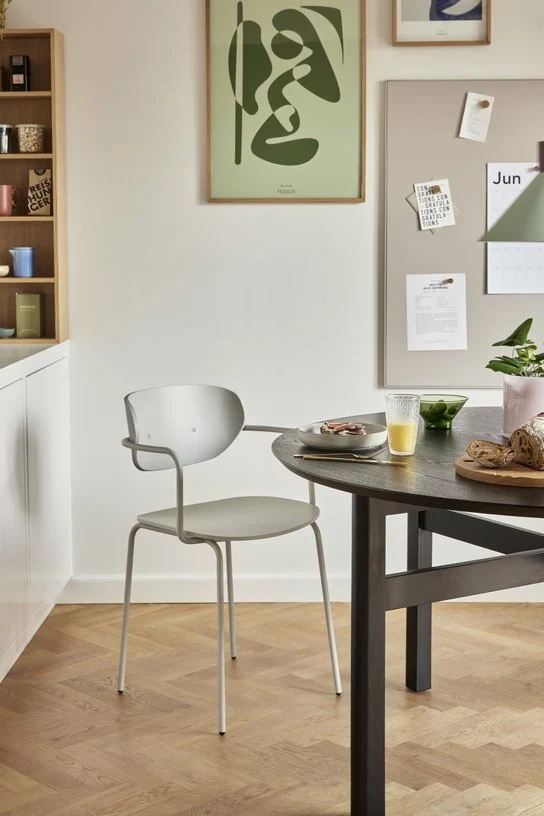 Table basse ronde en chêne naturel 45cm Nomad - Hübsch