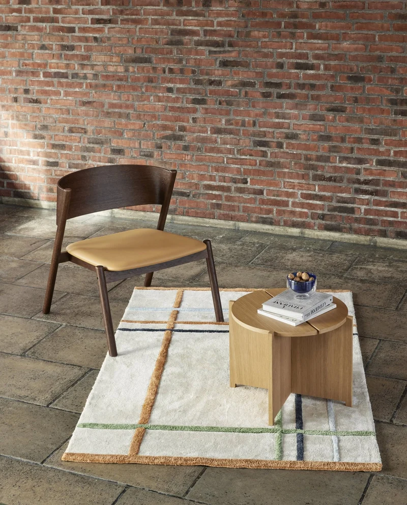 Table basse en chêne naturel 55 cm Dash - Hübsch