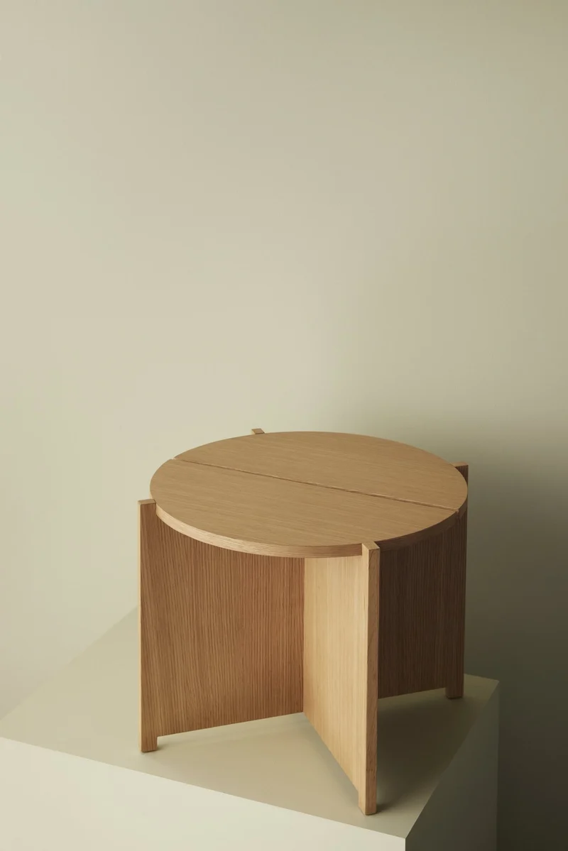 Table basse en chêne naturel 55 cm Dash - Hübsch