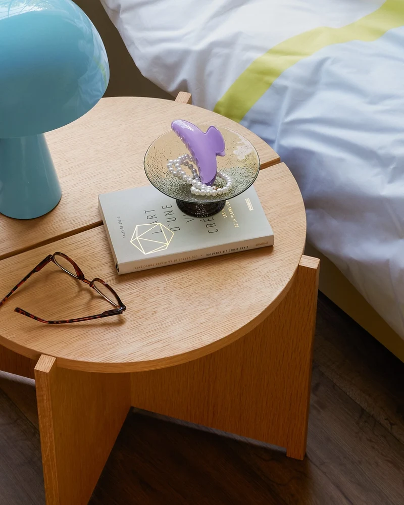 Table basse en chêne naturel 55 cm Dash - Hübsch