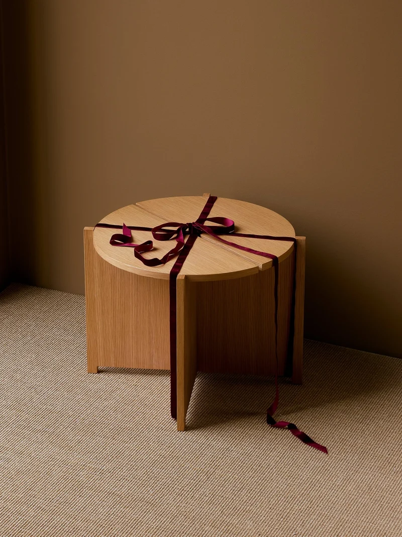 Table basse en chêne naturel 55 cm Dash - Hübsch