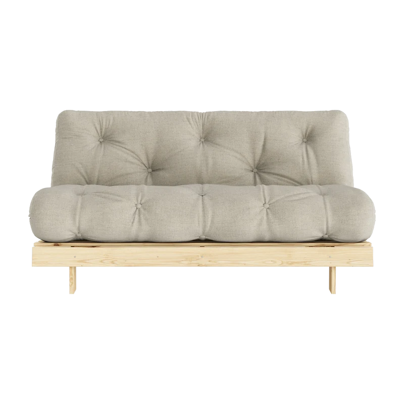Canapé-lit linen en pin massif Roots 160 - Karup Design