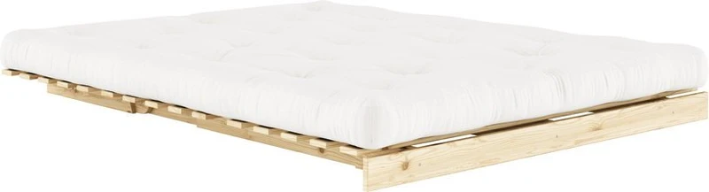 Canapé-lit blanc pin massif Roots 160 - Karup Design