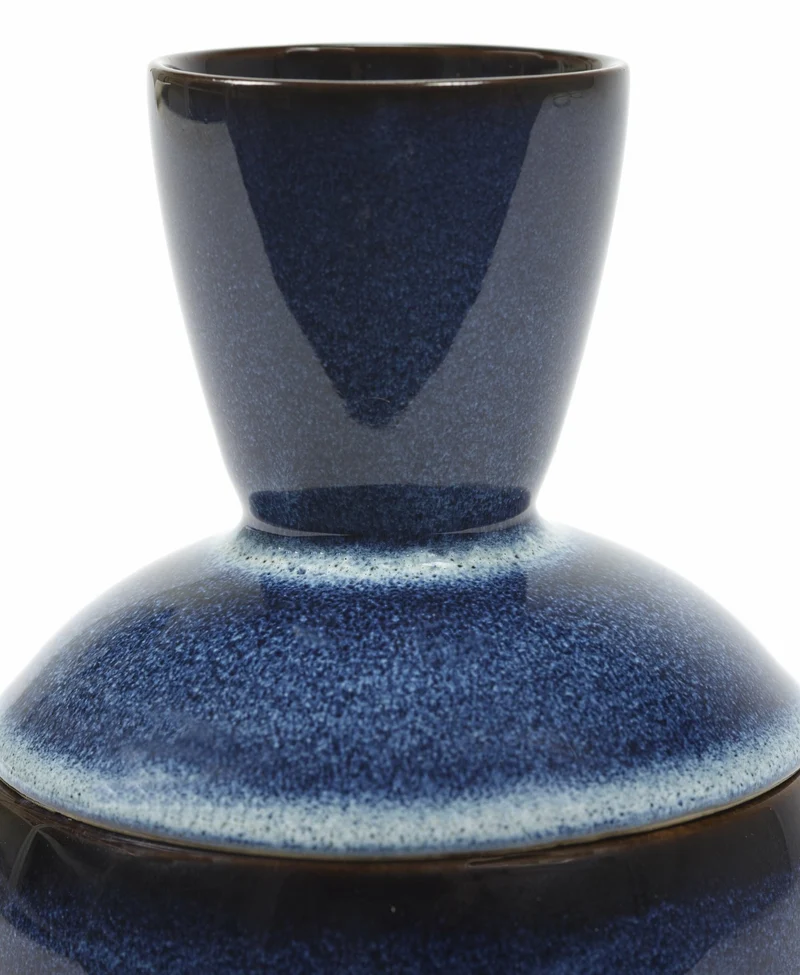 Bol cheminée en grès bleu 12 x 17 cm Pure - Serax