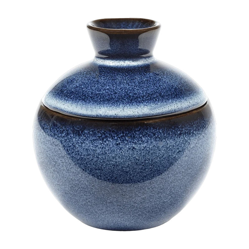 Bol cheminée en grès bleu 9 x 10 cm Pure - Serax
