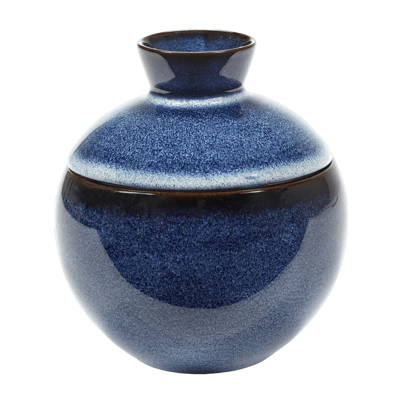 Bol cheminée en grès bleu 12 x 13 cm Pure - Serax
