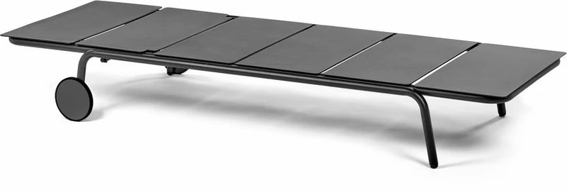 Transat noir en aluminium August - Serax