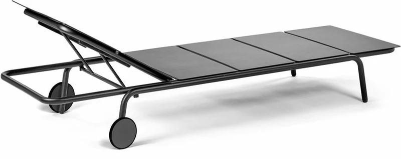 Transat noir en aluminium August - Serax