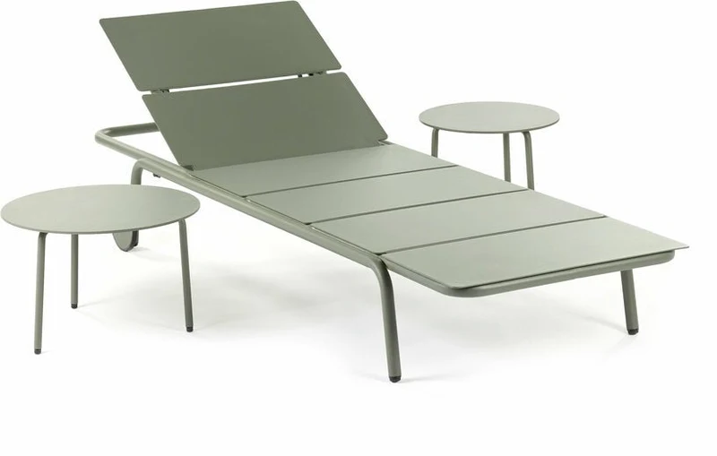Transat vert en aluminium August - Serax