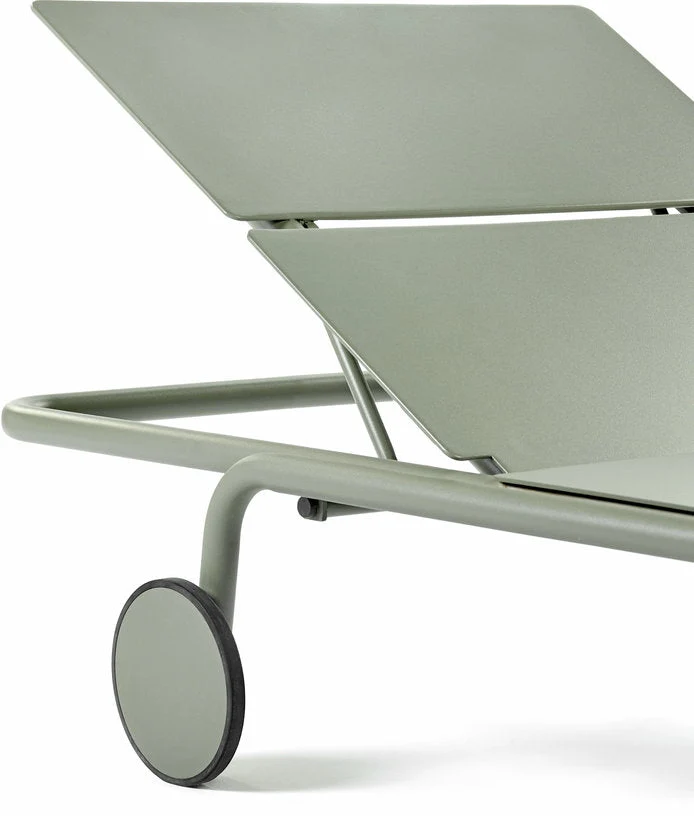 Transat vert en aluminium August - Serax