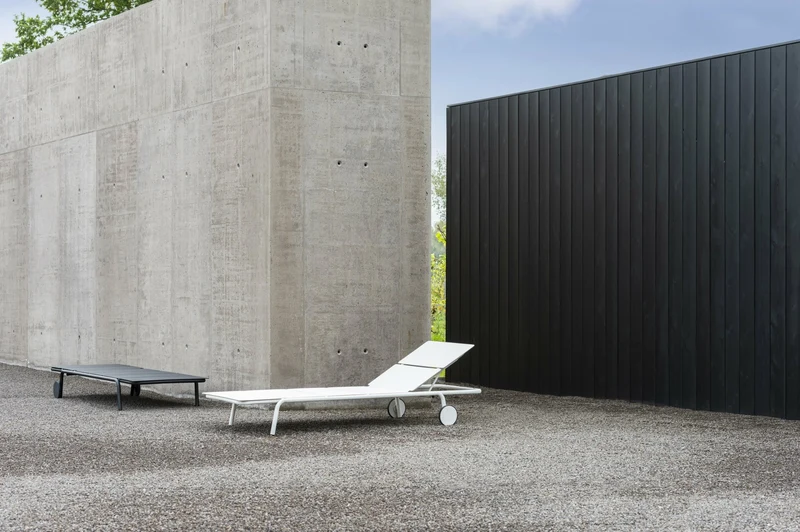 Transat sable en aluminium August - Serax