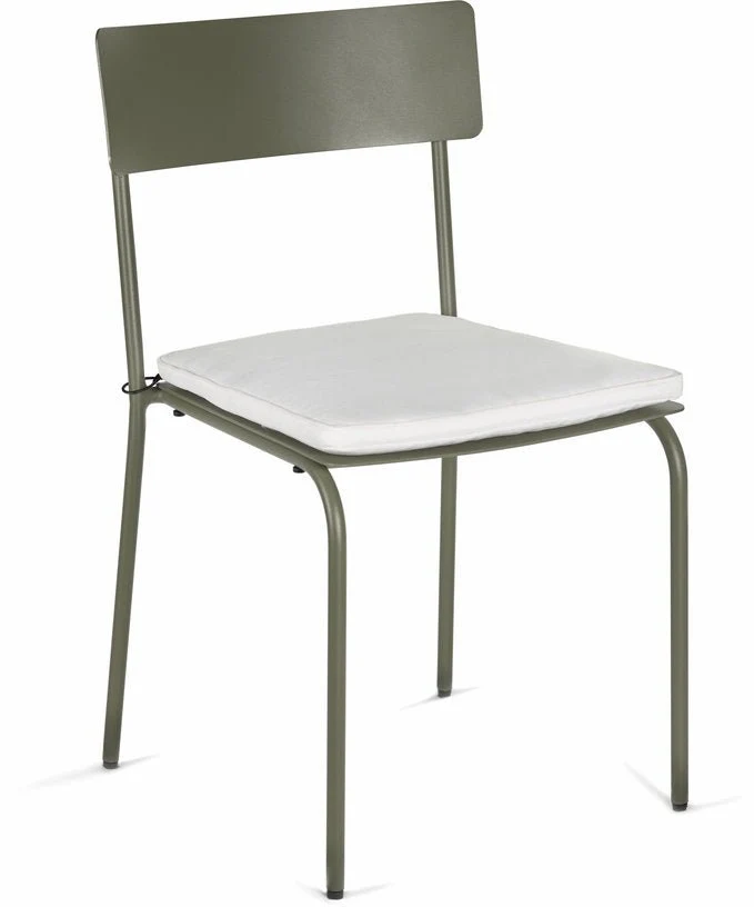 Coussin compact chaise blanc August - Serax